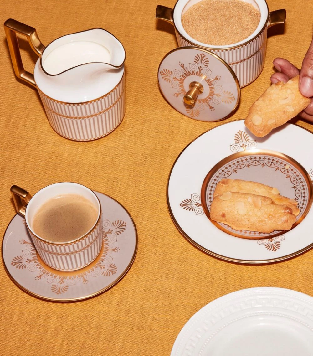 Wedgwood Anthemion Grey Espresso Cup and Saucer Tea Cups & Saucers - Image 2