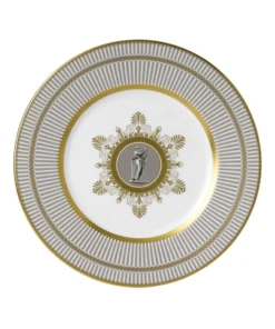 Wedgwood Anthemion Grey Plate (23cm) Plates