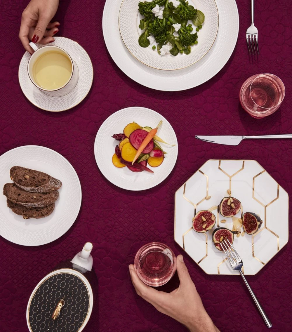 Wedgwood Arris Side Plate (17cm) WHITE Plates - Image 2