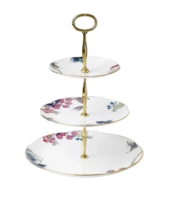 Wedgwood Butterfly Bloom 3-Tier Cake Stand MULTI Cake Stands