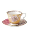 Wedgwood Butterfly Bloom Teacup and Saucer MULTI Tea Cups & Saucers
