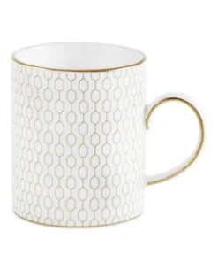 Wedgwood China Arris Mug WHITE Mugs