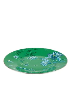Wedgwood Chinoiserie Plate (23cm) GREEN Plates