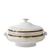 Wedgwood Cornucopia Covered Vegetable Dish IVORY/NAVY Serving Bowls