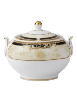 Wedgwood Cornucopia Sugar Bowl BLUE Serving Bowls