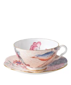 Wedgwood Cuckoo Teacup and Saucer MULTI Tea Cups & Saucers