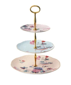 Wedgwood Cuckoo Two Tier Cake Stand MULTI Cake Stands