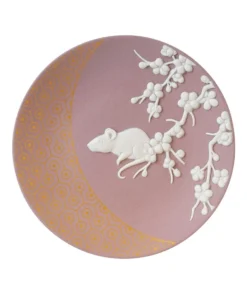 Wedgwood ETO 2020 Ornamental Plate (12.5cm) PINK Decorative Plates & Bowls
