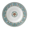 Wedgwood Florentine Turquoise Soup Plate (23cm) BLUE Plates