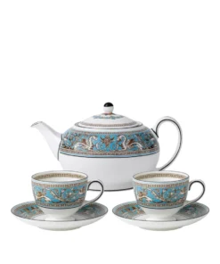 Wedgwood Florentine Turquoise Tea Set BLUE Tea Sets