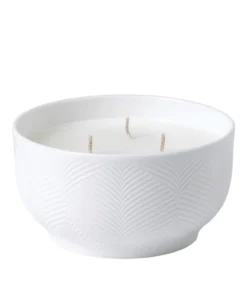 Wedgwood Folia 3-Wick Candle (77g) WHITE Luxury Home Fragrances