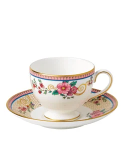 Wedgwood Great Designers Thomas Allen Collection Blossom Teacup and Saucer MULTI Tea Cups & Saucers