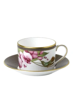 Wedgwood Hummingbird Teacup and Saucer MULTI Tea Cups & Saucers