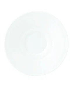 Wedgwood Intaglio Espresso Saucer WHITE Tea Cups & Saucers