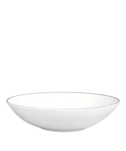 Wedgwood + Jasper Conran Platinum Pasta Bowl (24cm) WHITE Bowls