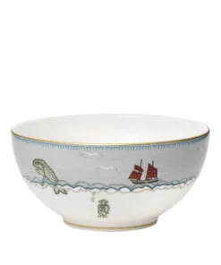 Wedgwood + Kit Kemp Sailor’s Farewell Cereal Bowl (15cm) BLUE Bowls