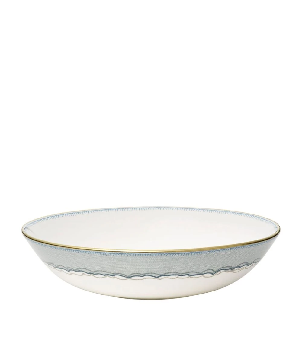 Wedgwood + Kit Kemp Sailor’s Farewell Pasta Bowl (20.5cm) BLUE Bowls