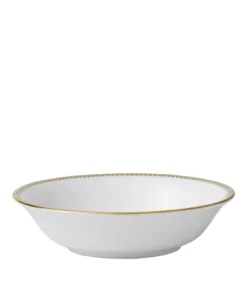 Wedgwood Lace Gold Cereal Bowl WHITE Bowls