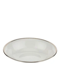 Wedgwood Lace Platinum Cereal Bowl (16cm) WHITE Bowls