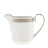 Wedgwood Lace Platinum Cream Jug WHITE Jugs