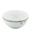 Wedgwood Lace Platinum Salad Bowl (25cm) WHITE Serving Bowls
