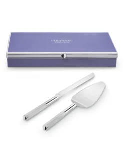 Wedgwood Love Always Cake Knife and Server SILVER Cutlery