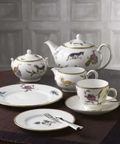 Wedgwood Mythical Creatures Sugar Box (11cm) WHITE Serving Bowls