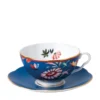 Wedgwood Paeonia Blush Teacup and Saucer MULTI Tea Cups & Saucers