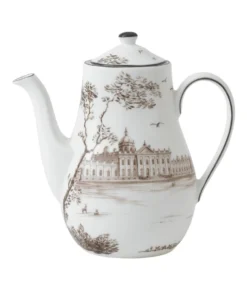 Wedgwood Parklands Coffee Pot (18cm) GREY Teapots