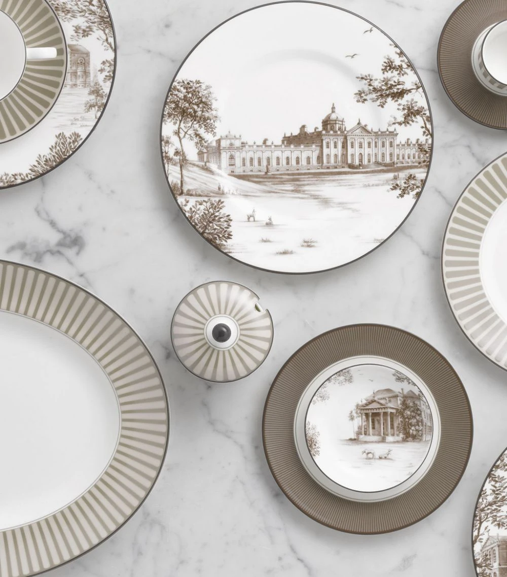 Wedgwood Parklands Plate (19cm) GREY Plates - Image 2