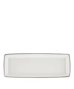 Wedgwood Parklands Rectangular Tray GREY Trays