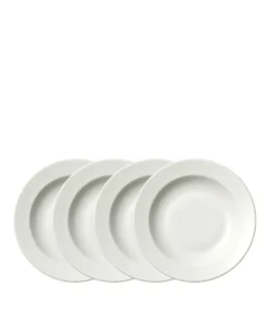 Wedgwood Perfect White Rim Soup Bowl (Set of 4) Bowls