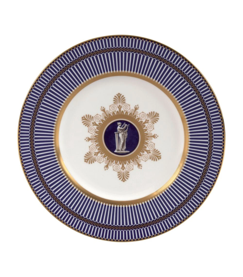 Wedgwood Prestige Anthemion Blue Plate (23cm) Plates
