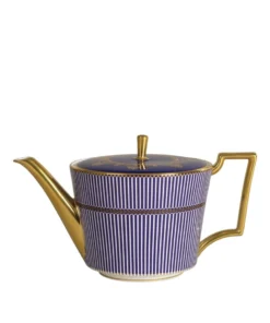 Wedgwood Prestige Anthemion Blue Teapot Teapots