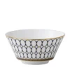 Wedgwood Renaissance Gold Cereal Bowl (14cm) BLUE Bowls
