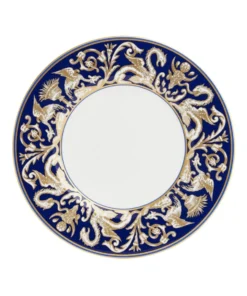 Wedgwood Renaissance Gold Plate (23cm) BLUE Plates