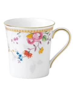 Wedgwood Rose Gold Peony Mug MULTI Mugs