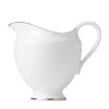 Wedgwood Signet Platinum Cream Jug WHITE Jugs