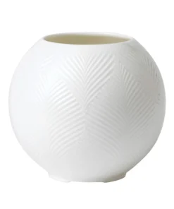 Wedgwood Small Folia Lithophane WHITE Candle Holders