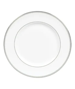 Wedgwood Vera Wang Grosgrain Plate (27cm) WHITE Plates