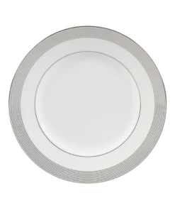 Wedgwood Vera Wang Grosgrain Plate WHITE Plates