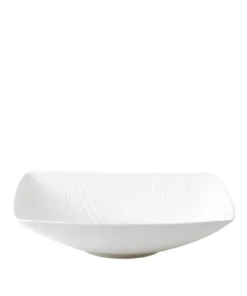 Wedgwood White Folia Statement Bowl (26cm) Bowls