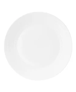 Wedgwood White Strata Plate (27cm) Plates