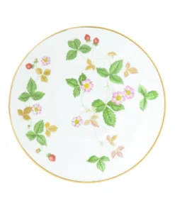 Wedgwood Wild Strawberry Can Coffee Saucer MULTI Tea Cups & Saucers