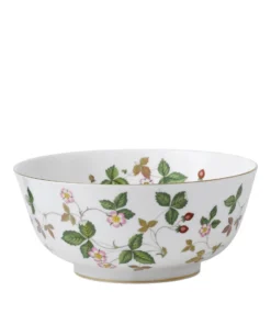 Wedgwood Wild Strawberry Salad Bowl (25cm) MULTI Serving Bowls