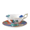 Wedgwood Wonderlust Golden Parrots Teacup and Saucer MULTI Tea Cups & Saucers