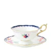 Wedgwood Wonderlust Jasmine Bloom Teacup and Saucer MULTI Tea Cups & Saucers