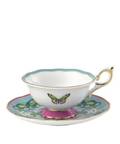 Wedgwood Wonderlust Menagerie Teacup and Saucer MULTI Tea Cups & Saucers