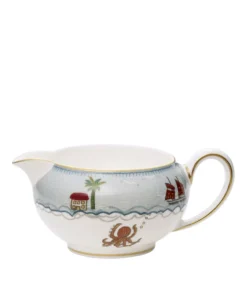 Wedgwood x Kit Kemp Sailor’s Farewell Cream Jug BLUE Jugs